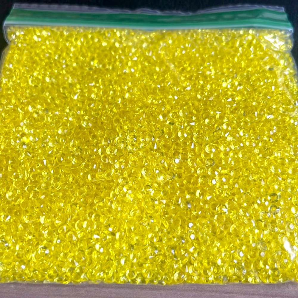 Table Scatter Confetti Crystals Acrylic Diamonds 4.5 mm Rhinestones